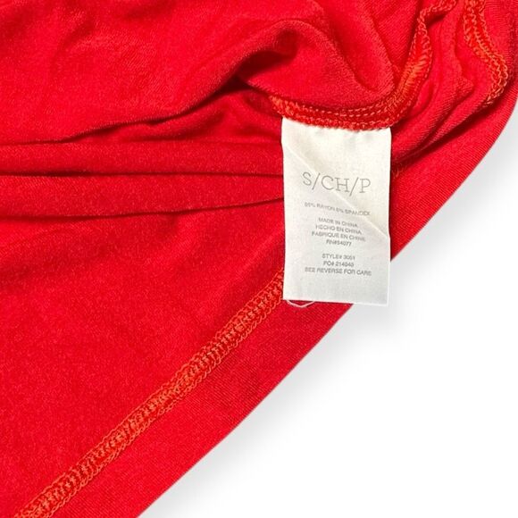 CABI Women’s Red Sleeveless Scarlet Tie-Back Tank Top Size Small Style #3051 - Picture 5 of 6